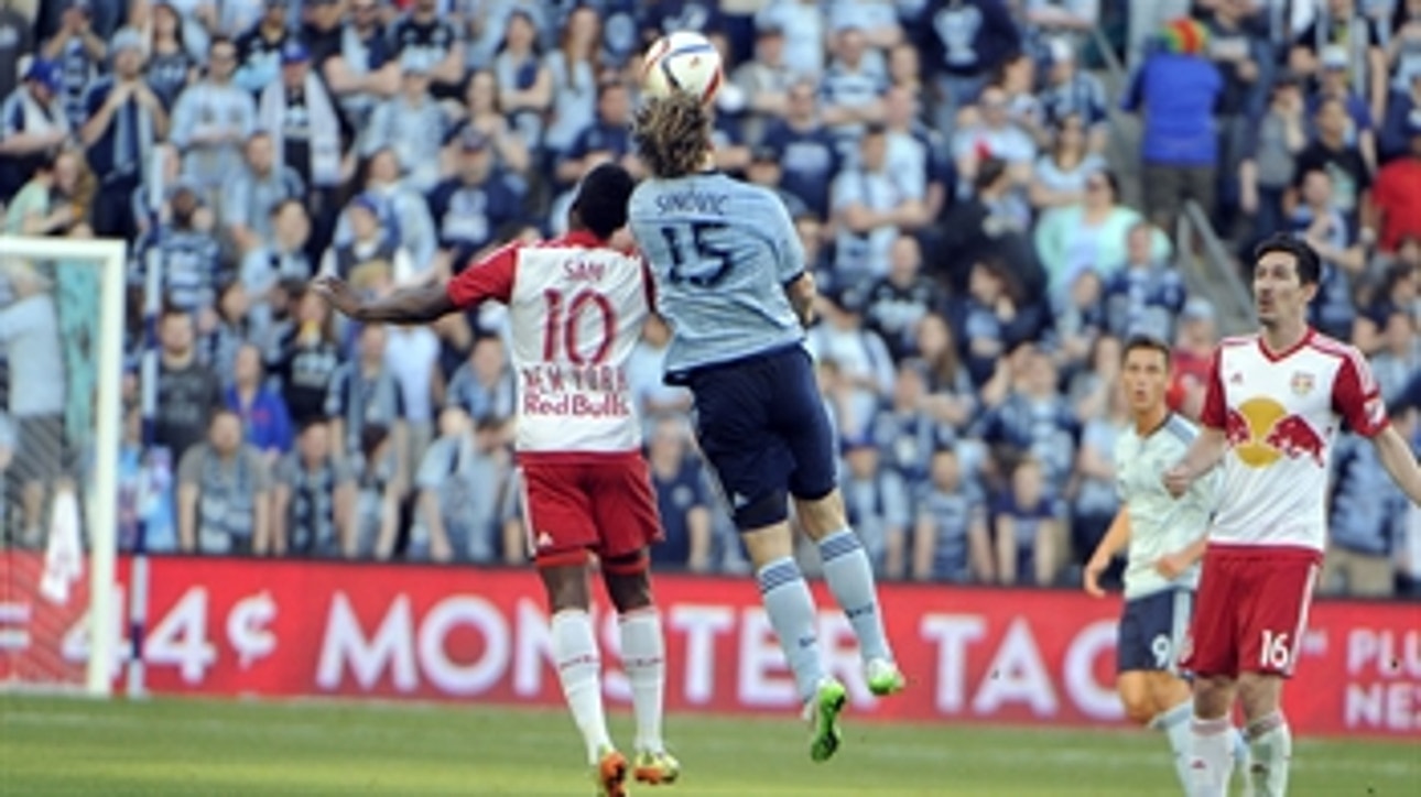 Sam stunner equalizes for New York Red Bulls