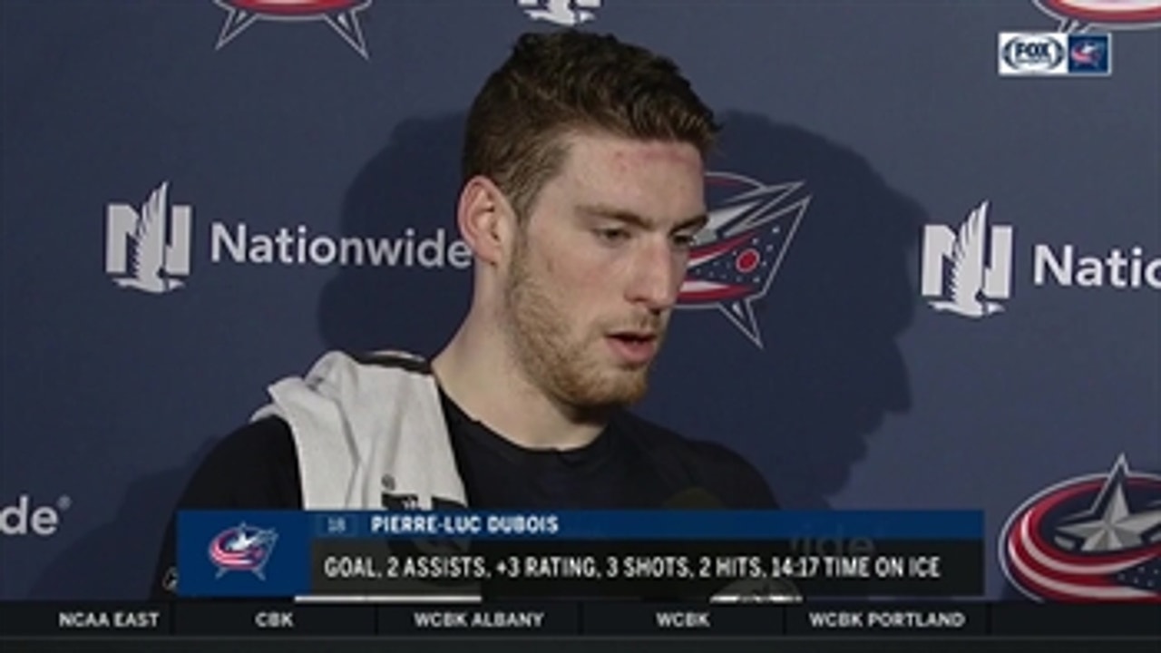 Pierre-Luc Dubois has learned a lot from coach Martin St. Louis