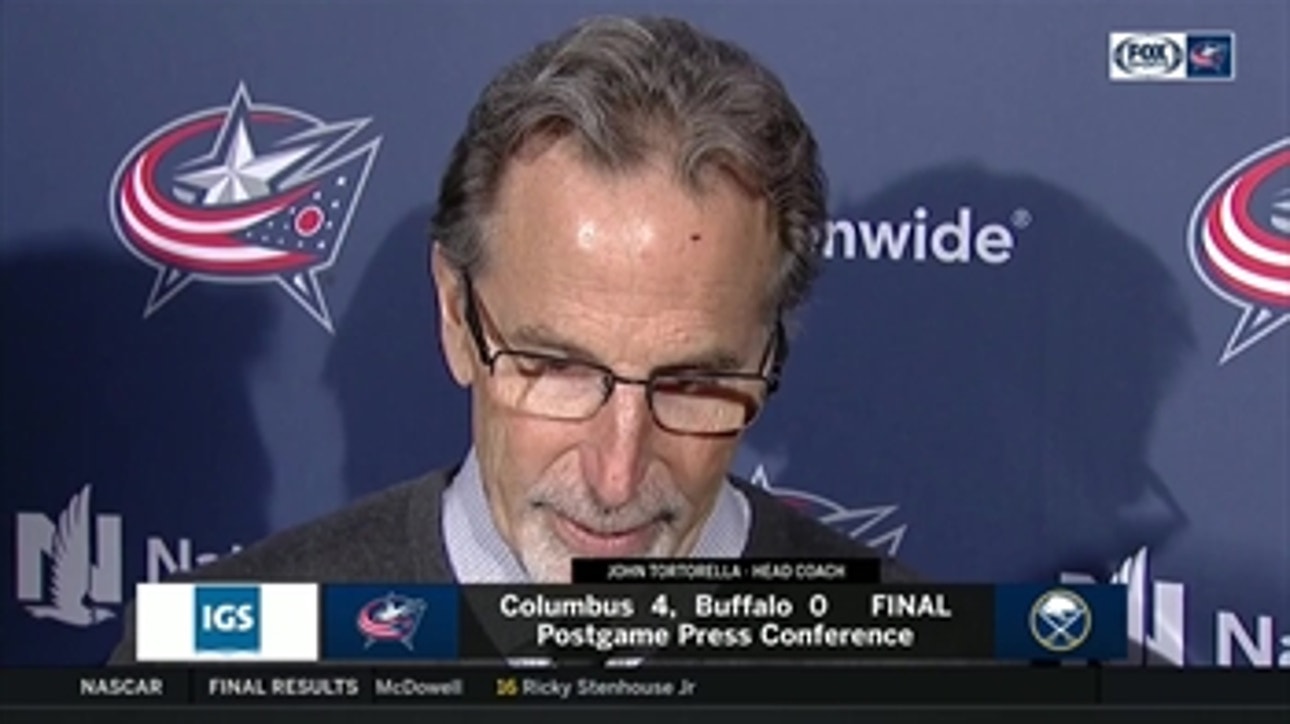 Coach Tortorella not surprised by Oliver Bjorkstrand's success after he saw him improve his work ethic