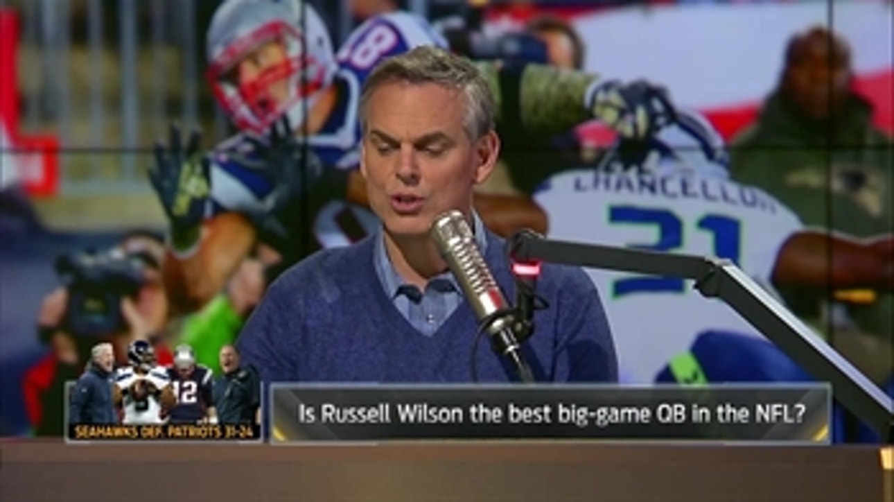 Seahawks QB Russell Wilson is the best big game QB in the NFL - Colin explains why ' THE HERD