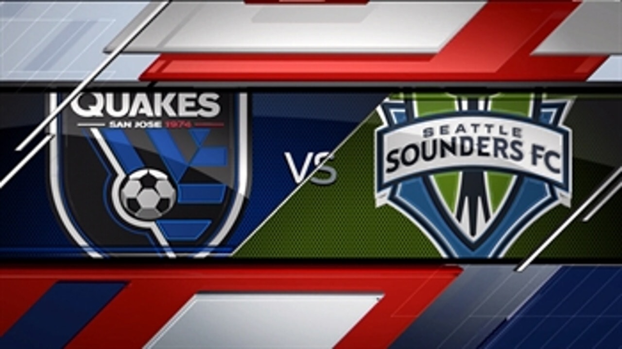 San Jose Earthquakes vs. Seattle Sounders ' 2016 MLS Highlights