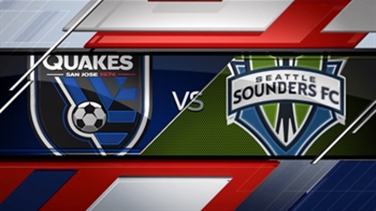 San Jose Earthquakes vs. Seattle Sounders ' 2016 MLS Highlights