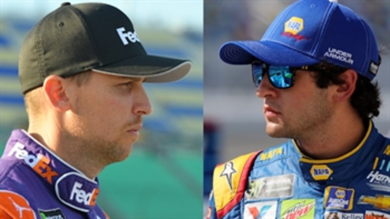 Denny Hamlin and Chase Elliott comment on their Martinsville altercation