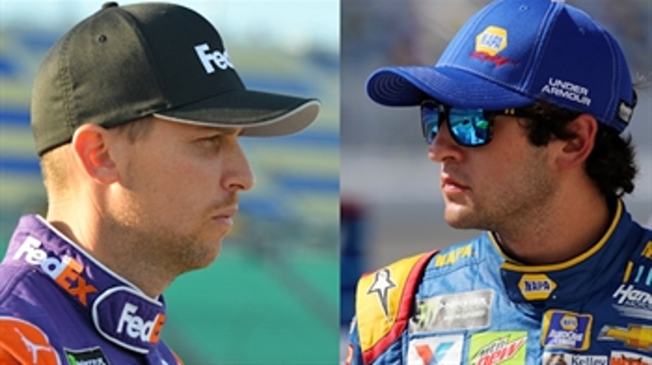 Denny Hamlin and Chase Elliott comment on their Martinsville altercation