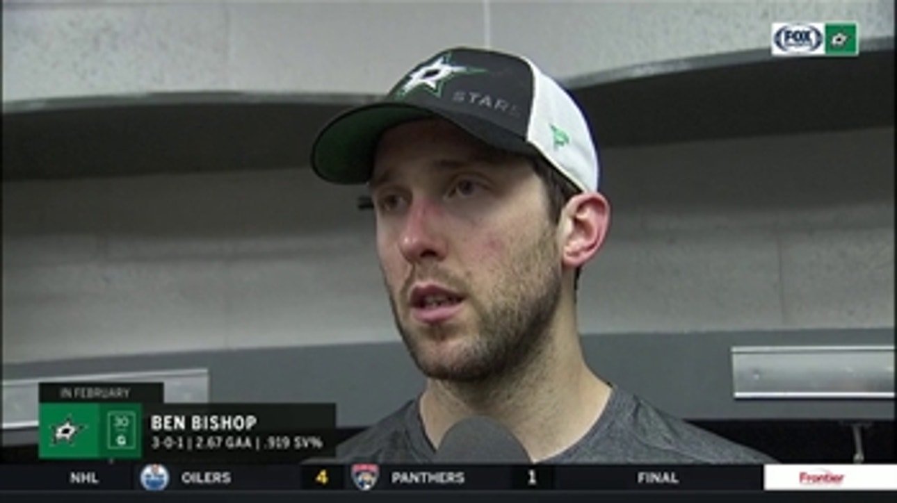 Ben Bishop has 29 Saves in the Stars 4-3 Overtime Win