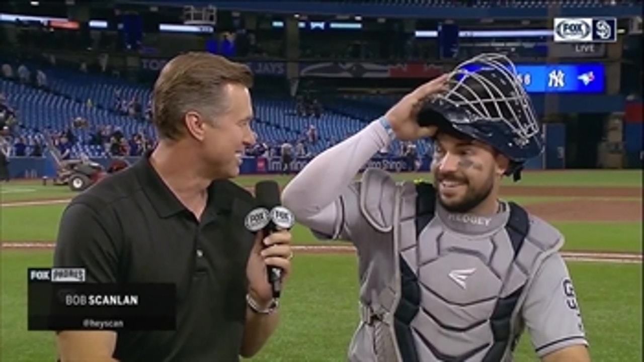 Austin Hedges on his grand slam & the 19-4 win