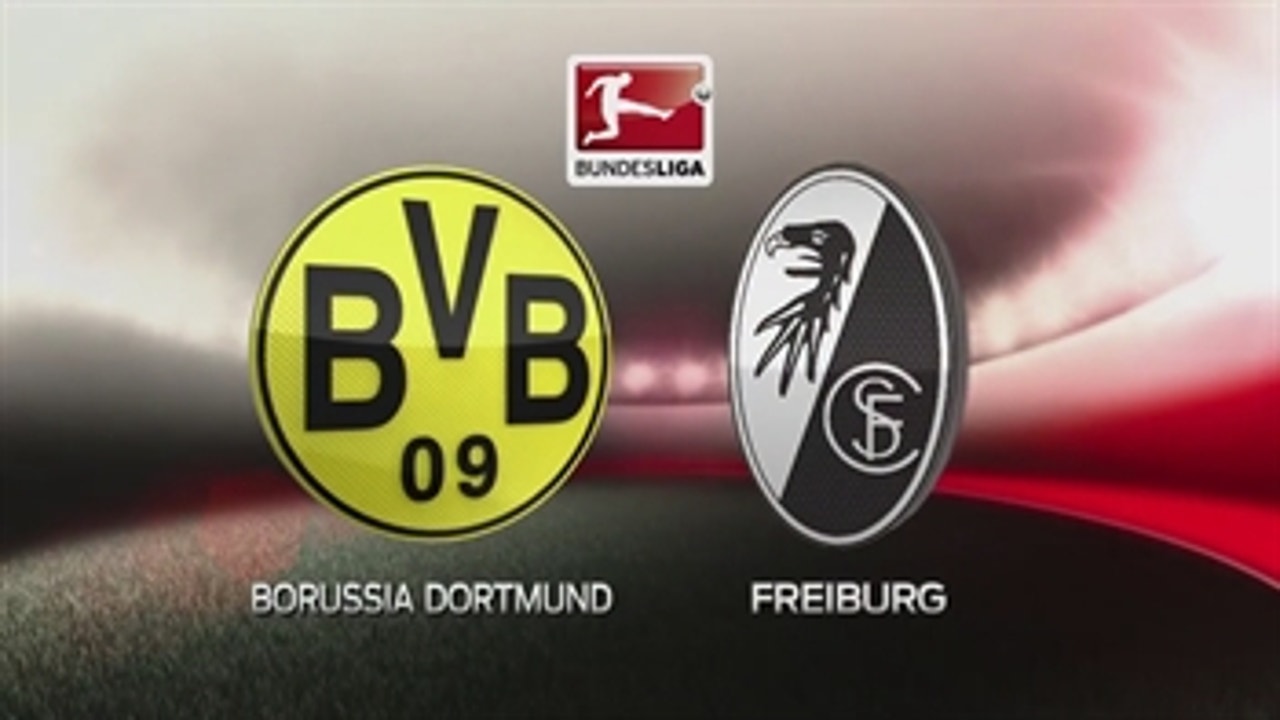 Borussia Dortmund vs. SC Freiburg ' 2016-17 Bundesliga Highlights