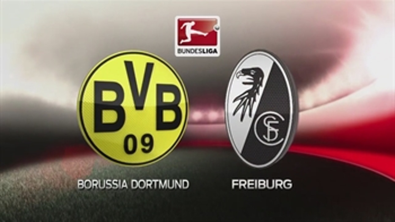 Borussia Dortmund vs. SC Freiburg ' 2016-17 Bundesliga Highlights