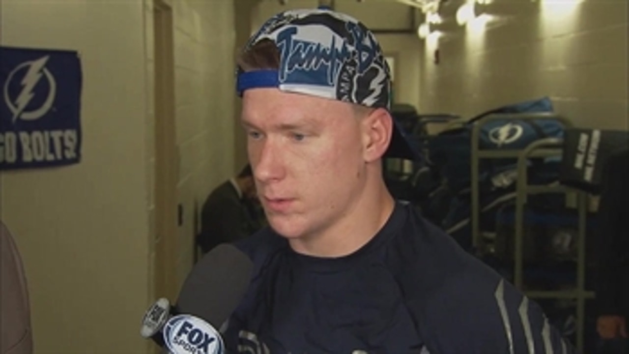 Ondrej Palat on the effort in 2nd, 3rd periods