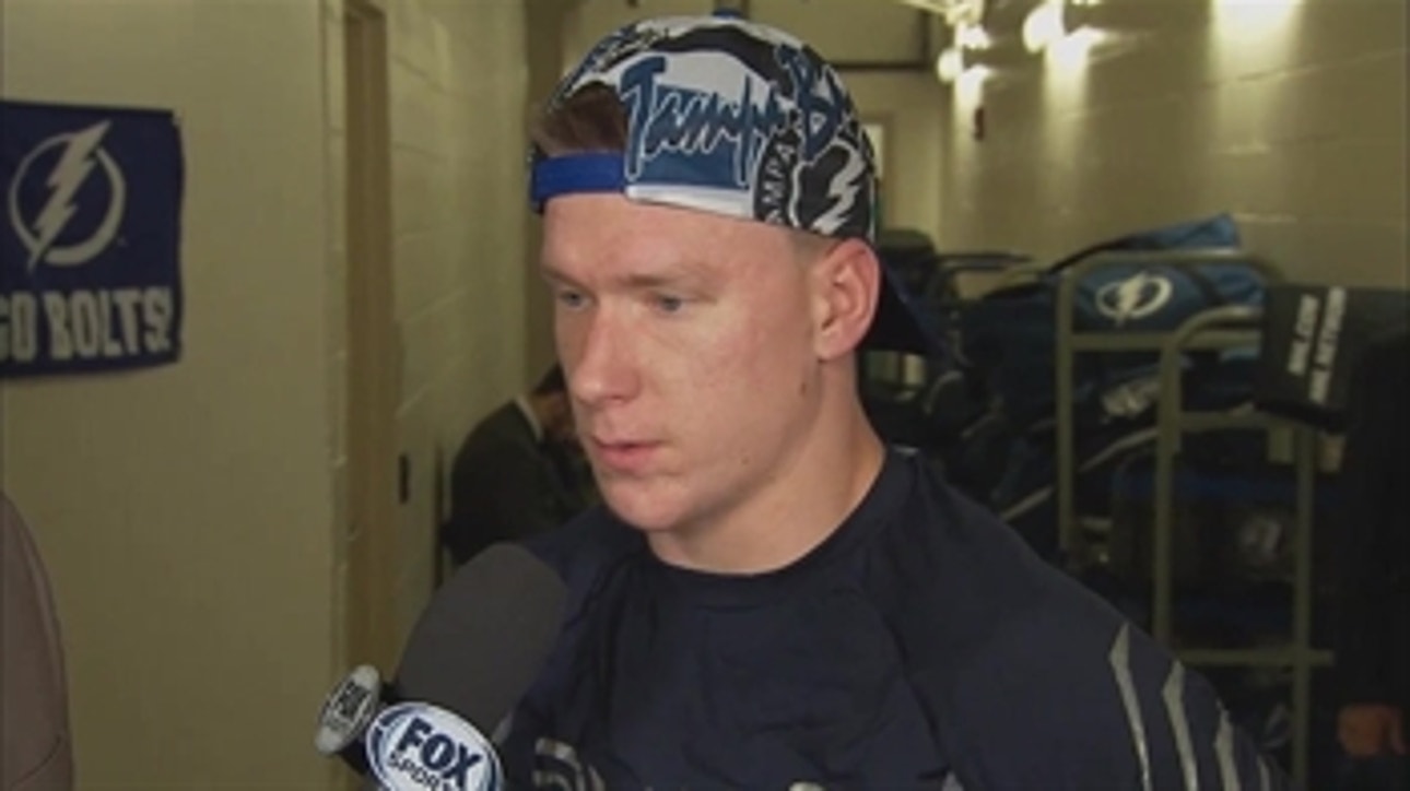 Ondrej Palat on the effort in 2nd, 3rd periods
