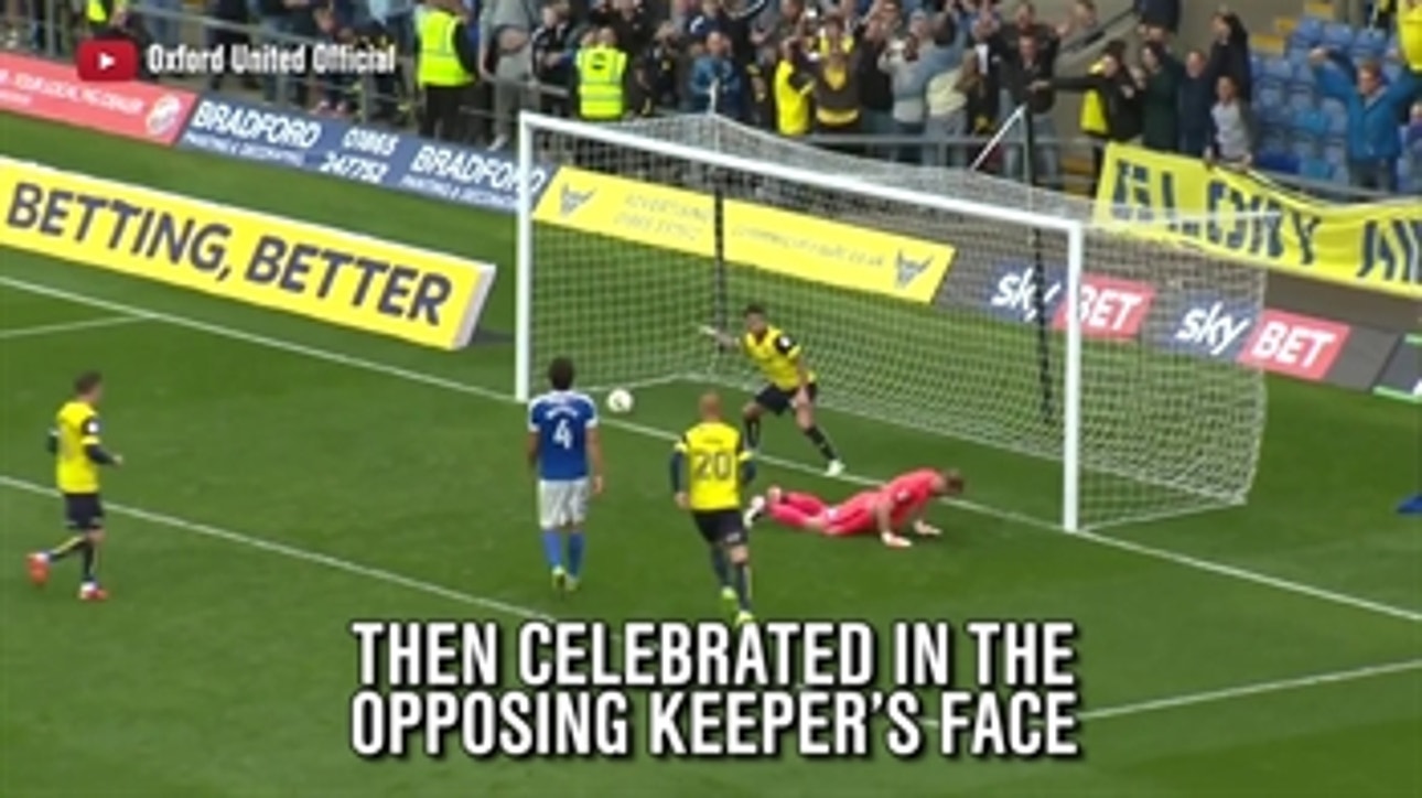 This Oxford United celebration is EPIC