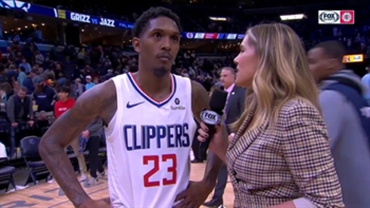 Lou Williams chats after Clippers 7th straight victory