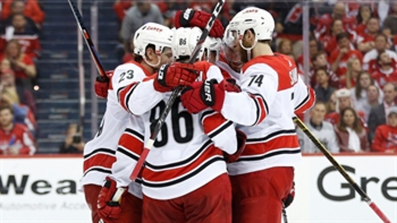 Hurricanes take down Capitals in 2OT of Game 7 to reach second round
