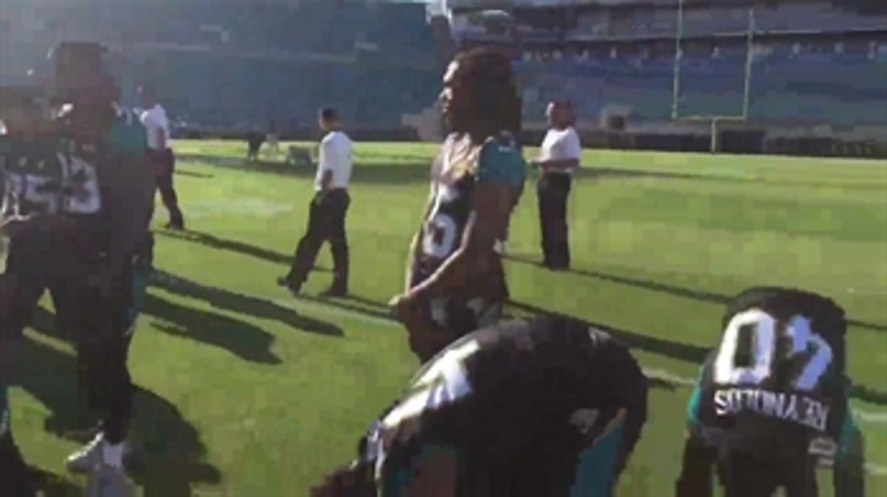 Picture day in Jacksonville with the Jaguars and Sergio Brown - PROCast