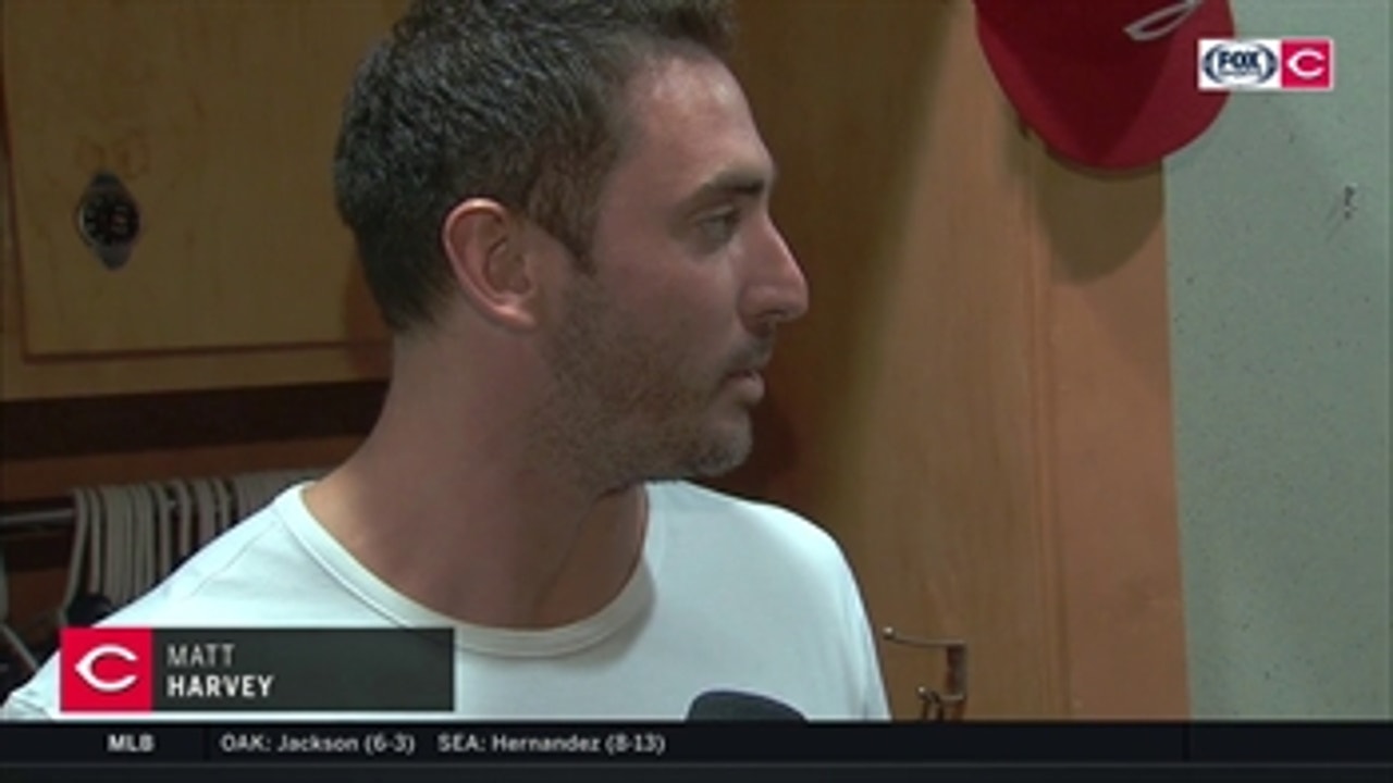 Matt Harvey grateful for opportunity with Reds, open to coming back to franchise