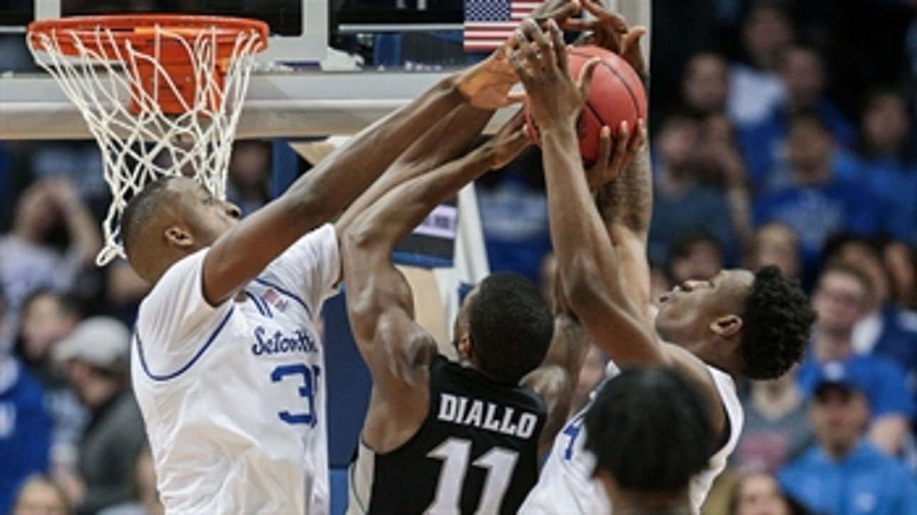 Romaro Gill goes off for 8 blocks, 17 points, 6 rebounds