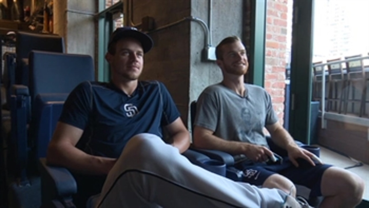 Wil Myers and Cory Spangenberg take on the Sony Experience in Petco Park