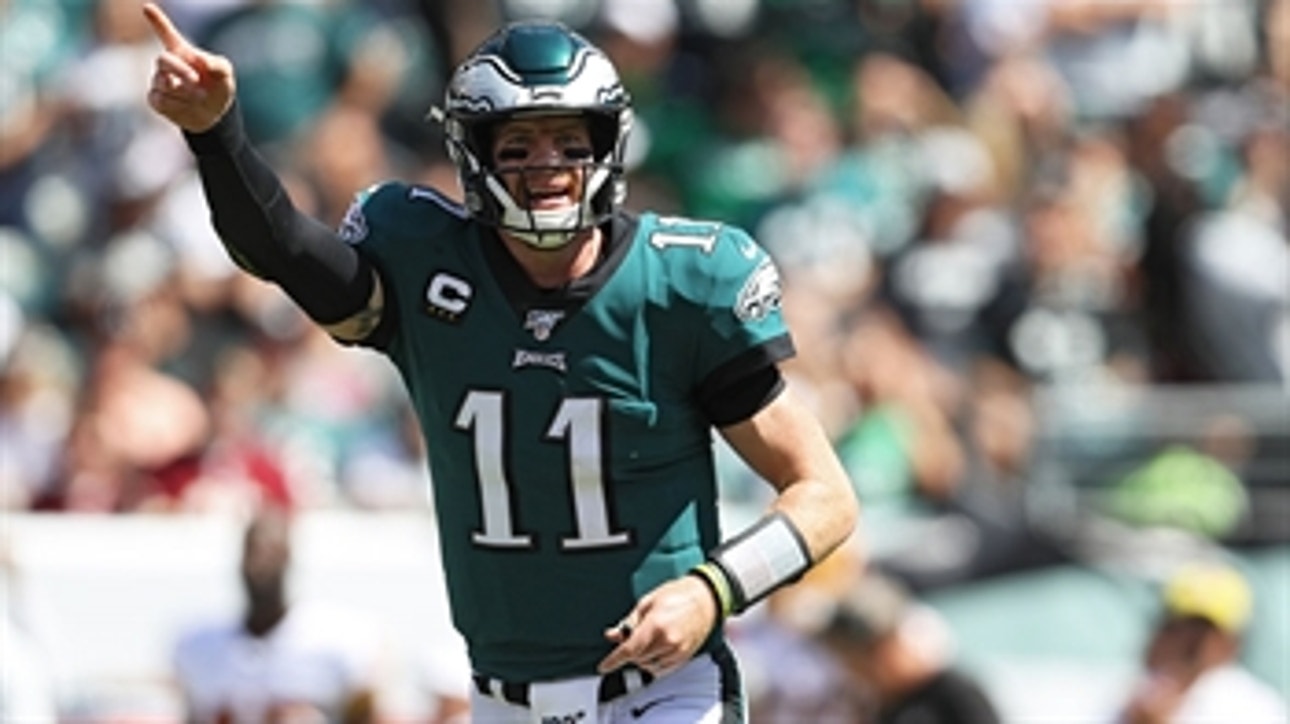 Carson Wentz on DeSean Jackson's big 2-TD game in Eagles' comeback: 'It was a lot of fun'