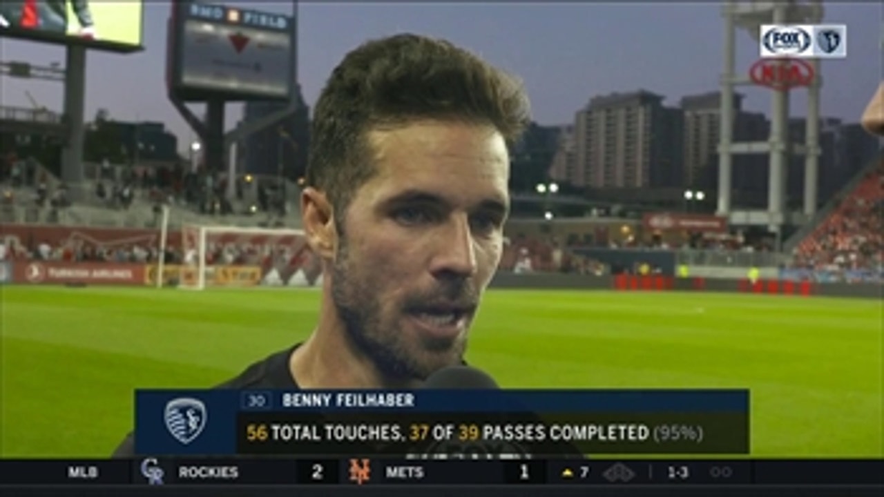 Feilhaber: Sporting KC's draw with Toronto FC was 'a real letdown'