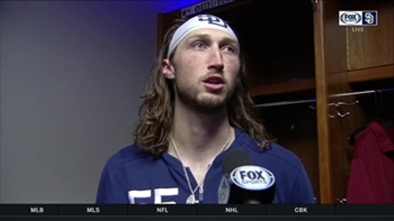 Matt Strahm discusses being the 'opener' during a bullpen day