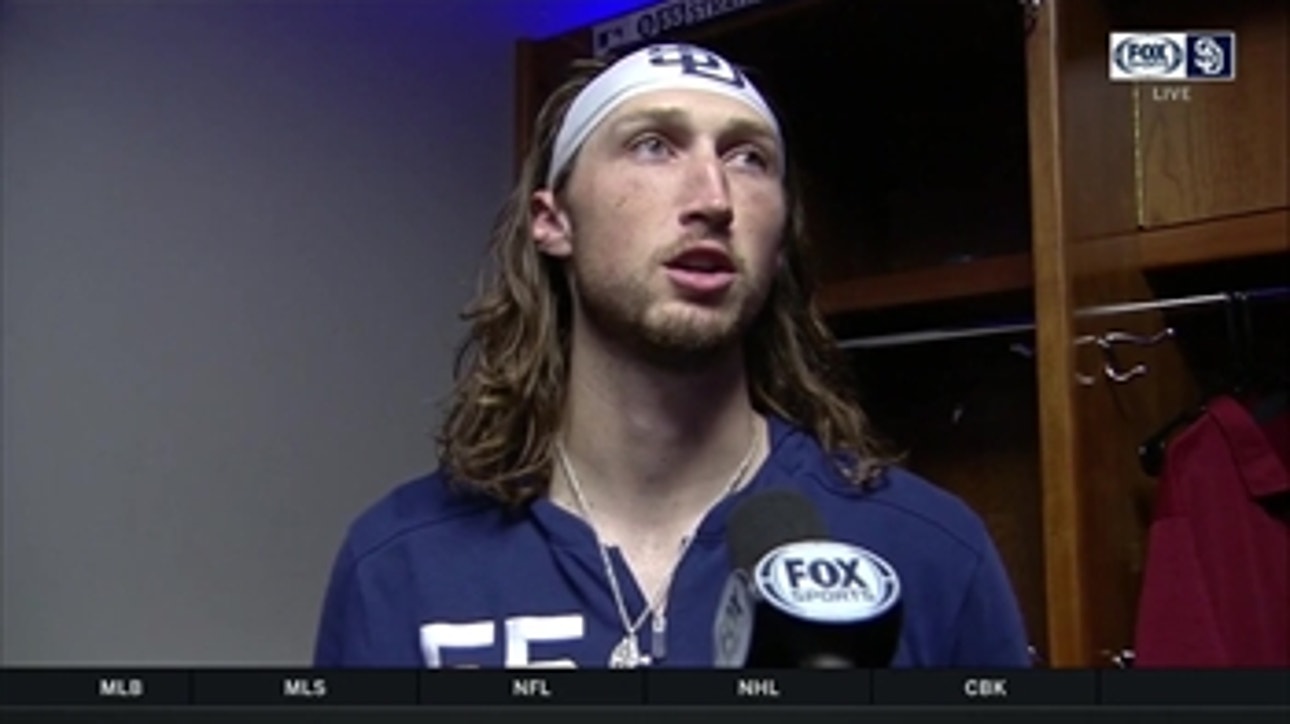 Matt Strahm discusses being the 'opener' during a bullpen day