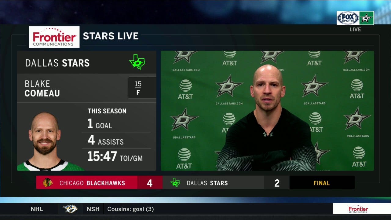Comeau: "We have to get our penalty kill and power play clicking" ' Stars Live