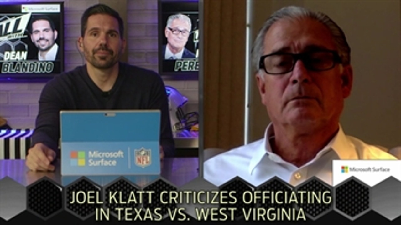 Joel Klatt criticized officiating in West Virginia vs. Texas game, Mike and Dean Respond ' Last Call
