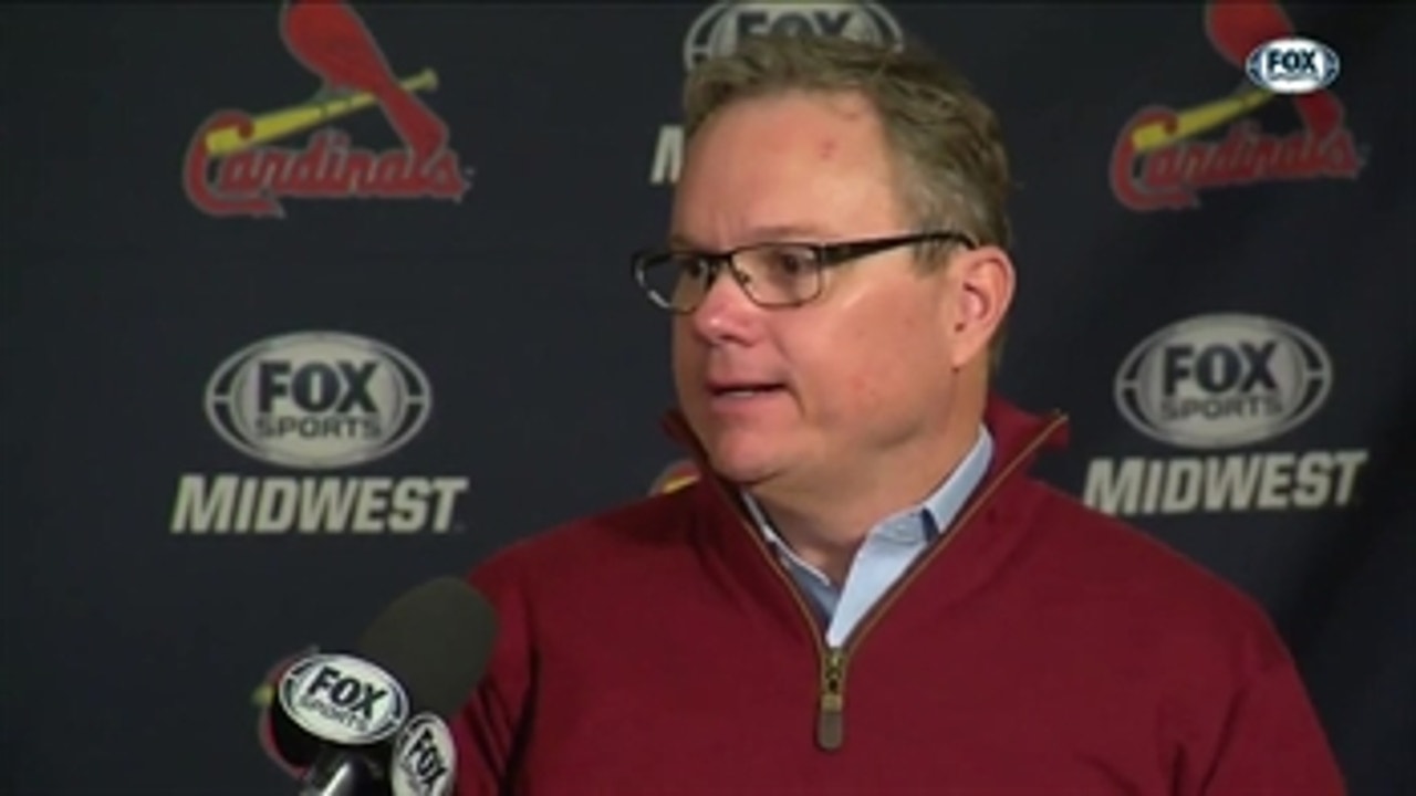 Mike Shildt: Winter Warm-Up is a 'special' experience