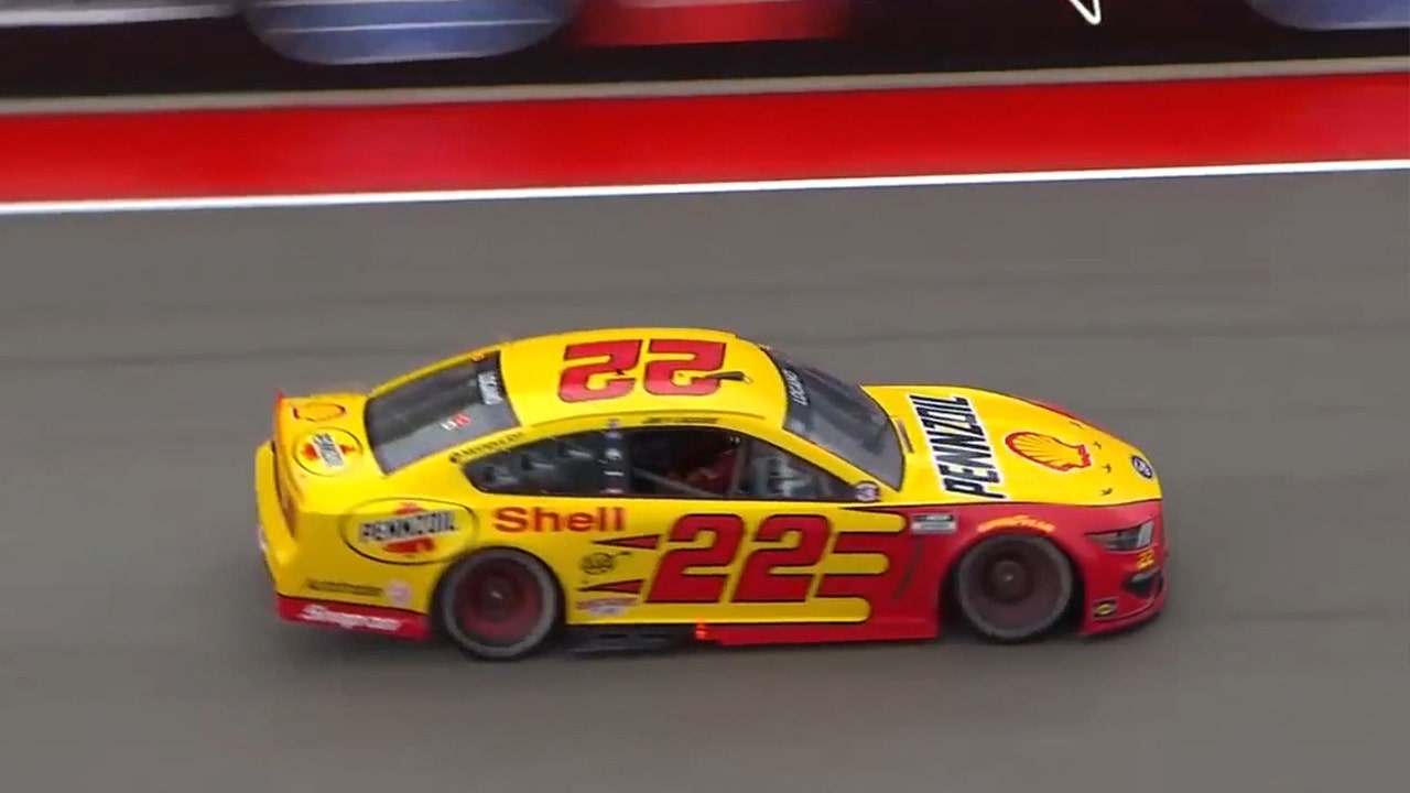 Joey Logano wins Stage 1 at COTA