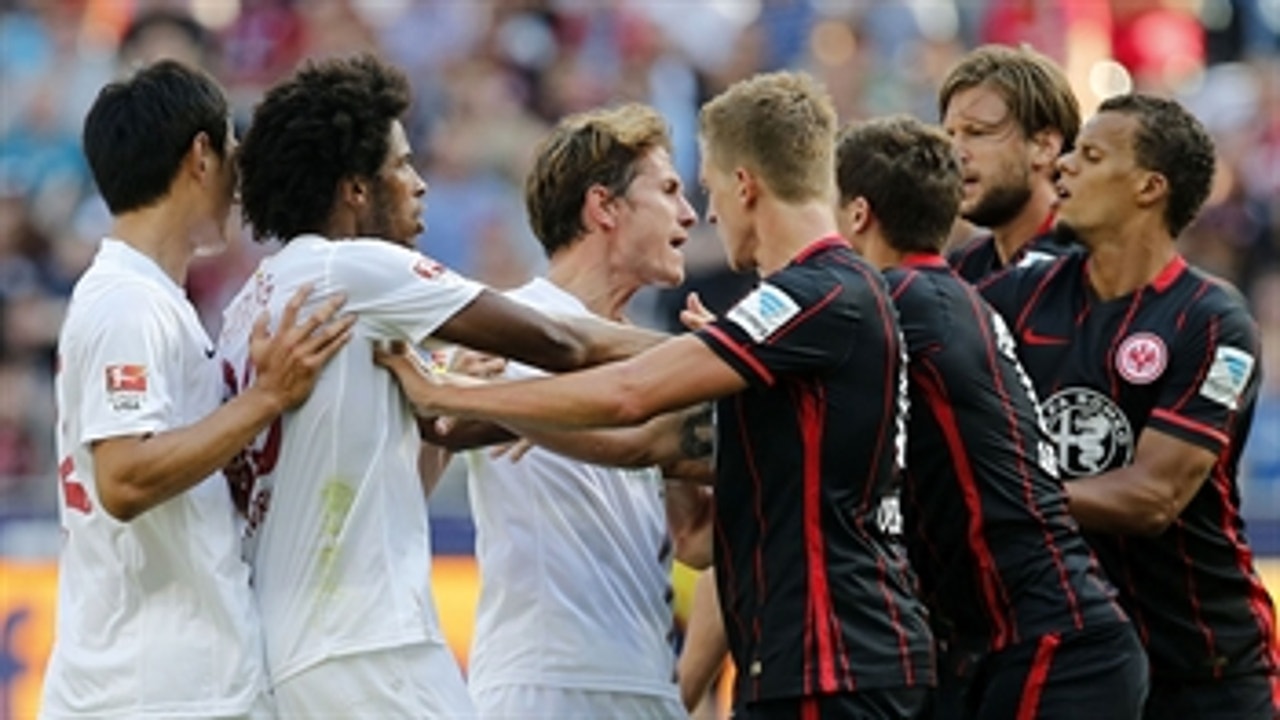 Eintracht Frankfurt vs. FC Augsburg - 2015-16 Bundesliga Highlights