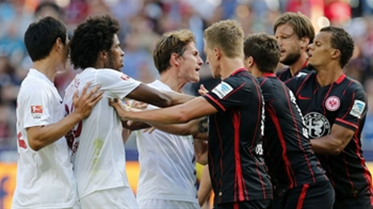 Eintracht Frankfurt vs. FC Augsburg - 2015-16 Bundesliga Highlights