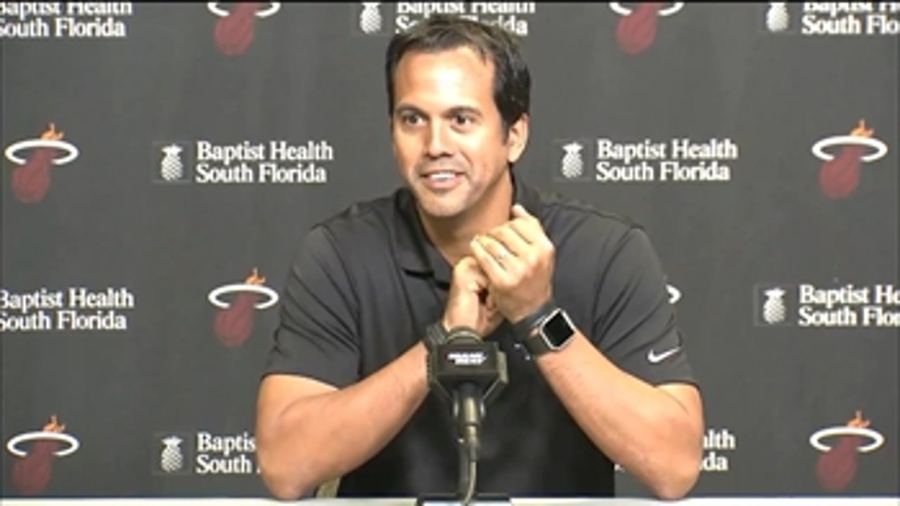 Erik Spoelstra press conference (Part 1 of 2): On new season, player protests, Dwyane Wade