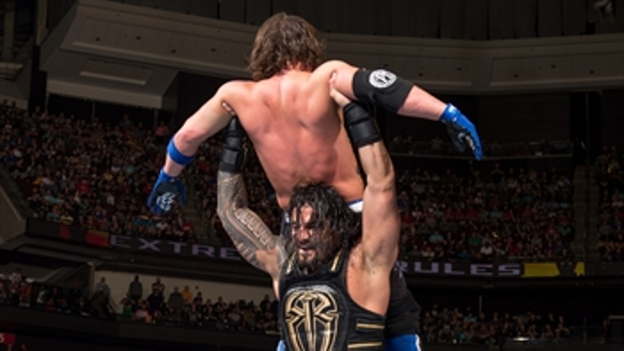 Roman Reigns vs. AJ Styles – WWE World Heavyweight Title Extreme Rules Match: Extreme Rules 2016 (Full Match)