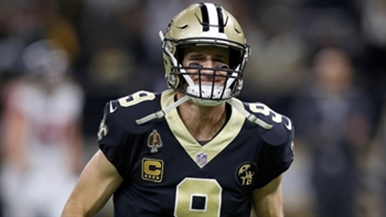 Shannon Sharpe says it looks like the road to the Super Bowl is going to go through the Saints