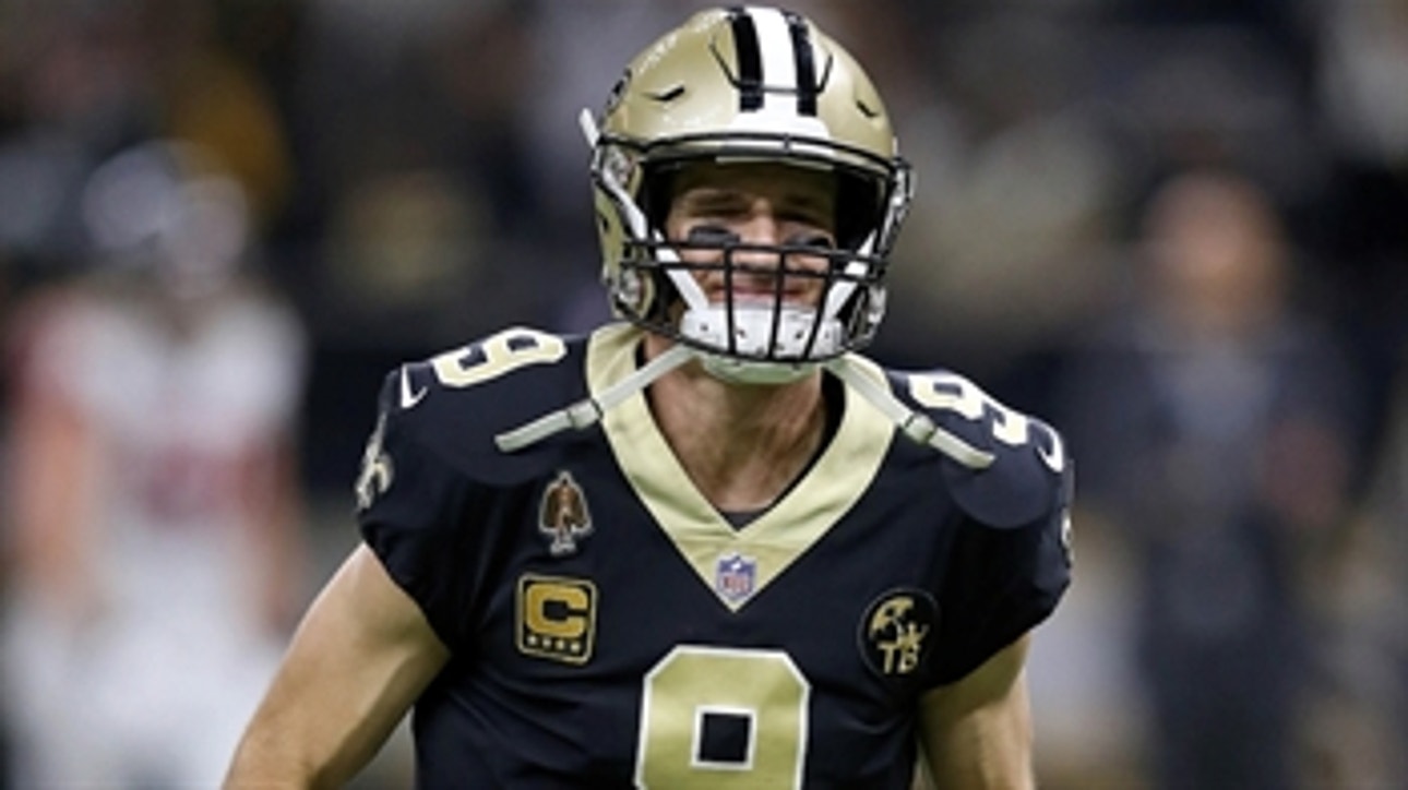 Shannon Sharpe says it looks like the road to the Super Bowl is going to go through the Saints
