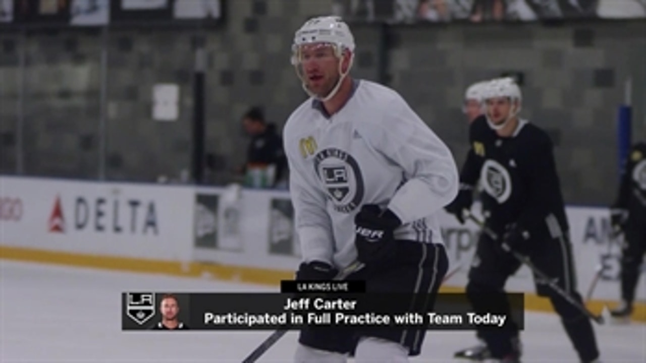 LA Kings Live: Jeff Carter Update