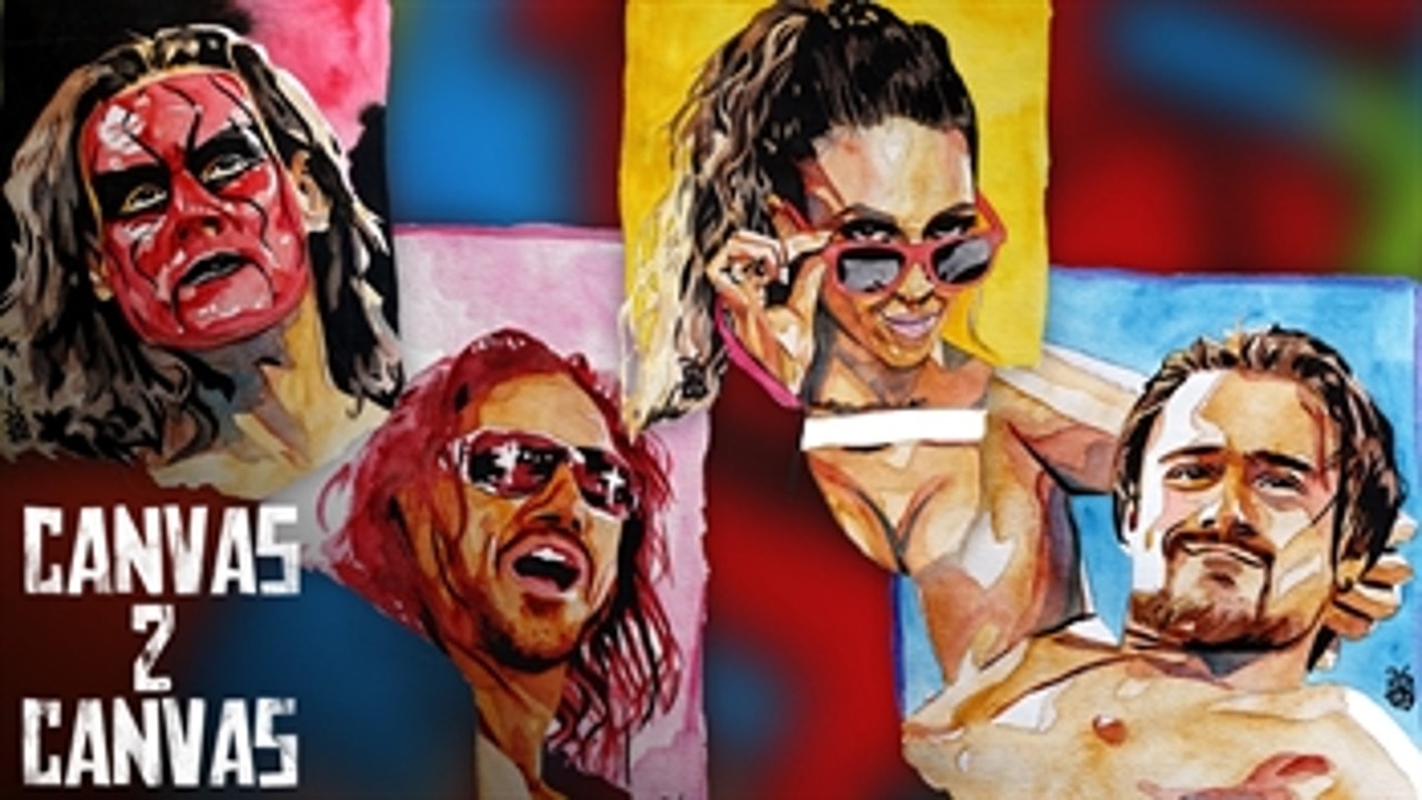 The Select Series – Sting, John Morrison, Angel Garza and Chelsea Green: WWE Canvas 2 Canvas