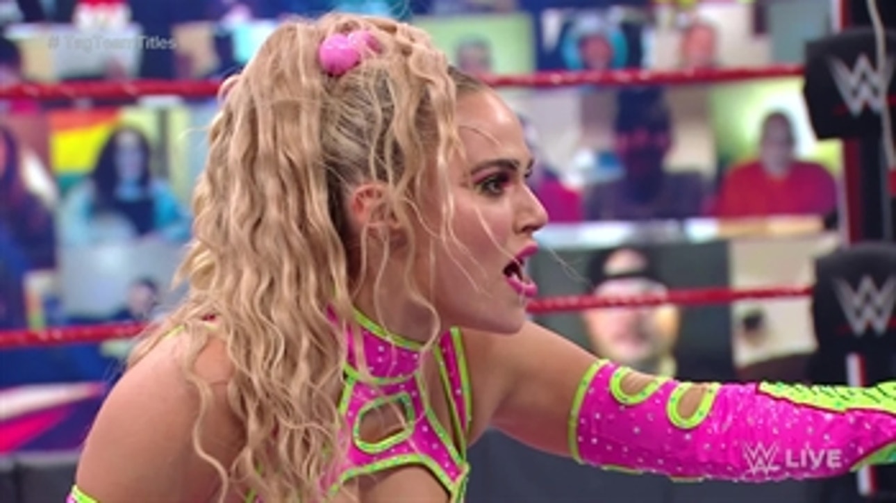 Nia Jax & Shayna Baszler vs. Naomi & Lana - WWE Women's Tag Team Title Match: Raw, May 3, 2021
