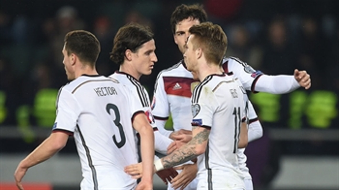 Reus gives Germany 1-0 lead