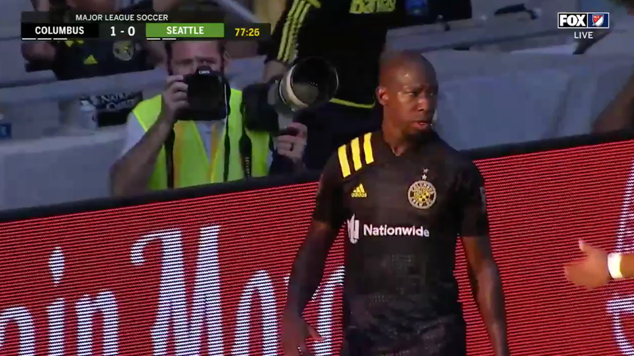 Bradley Wright-Phillips puts Columbus ahead, 1-0, with 77th-minute goal