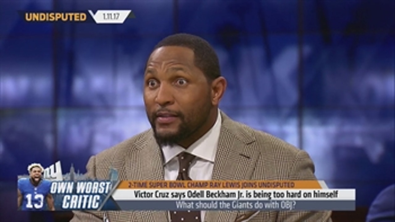 Ray Lewis gives his unique advice to Odell Beckham Jr.' UNDISPUTED