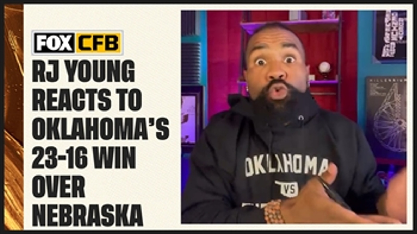 Three things we learned from Oklahoma's 23-16 win over Nebraska - RJ Young