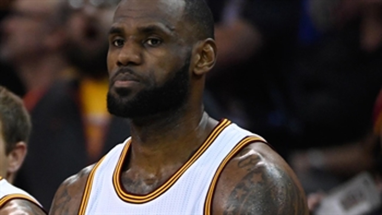 Skip on LeBron's ejection: 'I do not think LeBron should've been ejected... He is not officiated fairly'