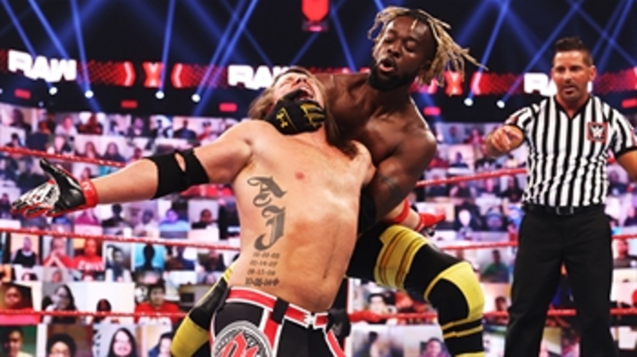 The New Day vs. AJ Styles & Omos - Raw Tag Team Championship Match: Raw, May 3, 2021