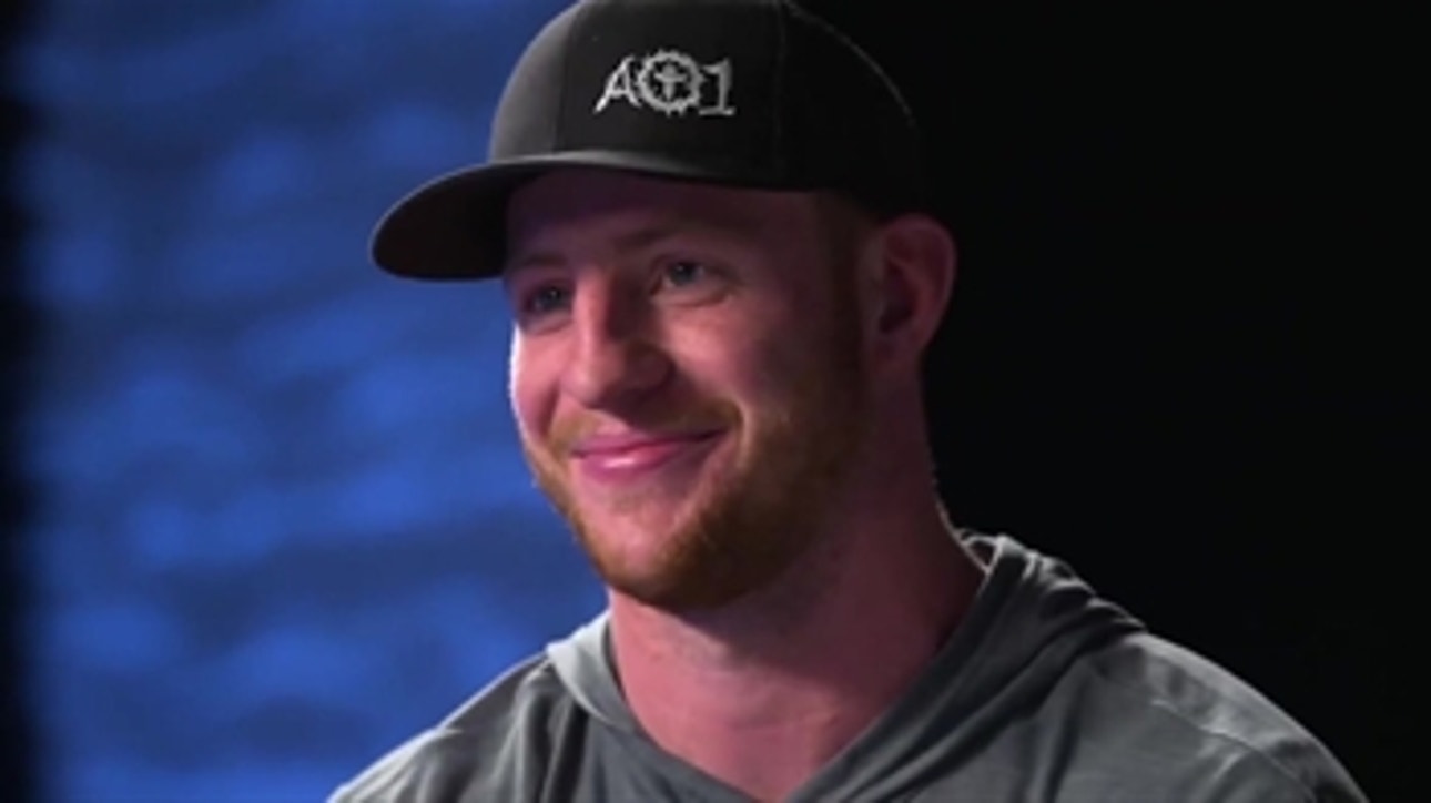 Carson Wentz sits down with Howie Long and talks about his bright future