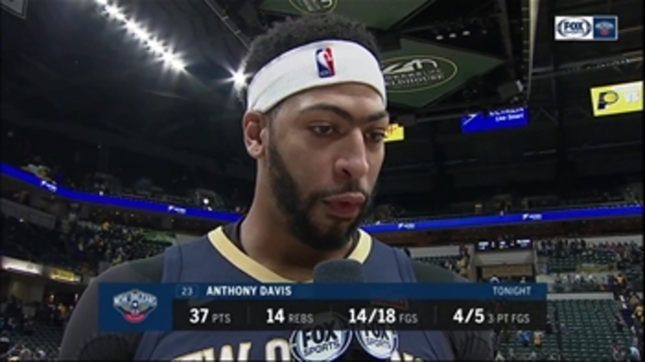 Anthony Davis, Pelicans determined in win over 'New Look' Pacers