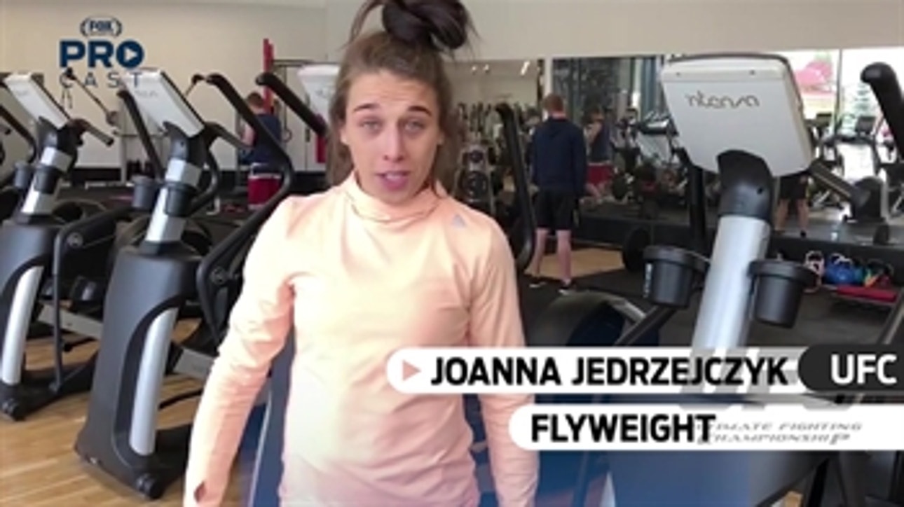 Joanna Jedrzejczyk gives fans a peek at her training regimen for her upcoming fight at UFC 231