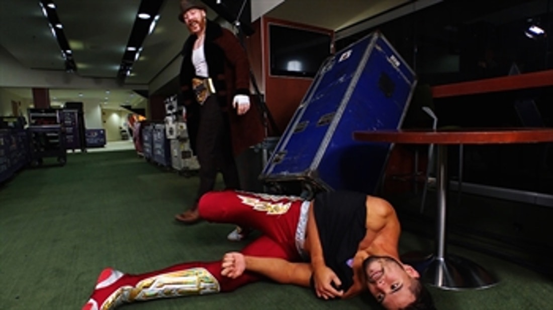 Sheamus attacks Humberto Carrillo backstage: Raw, May 3, 2021