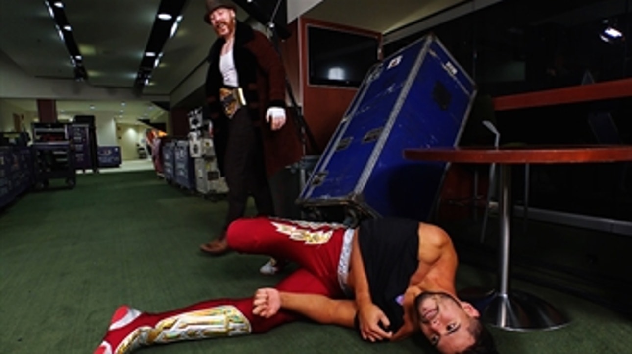 Sheamus attacks Humberto Carrillo backstage: Raw, May 3, 2021