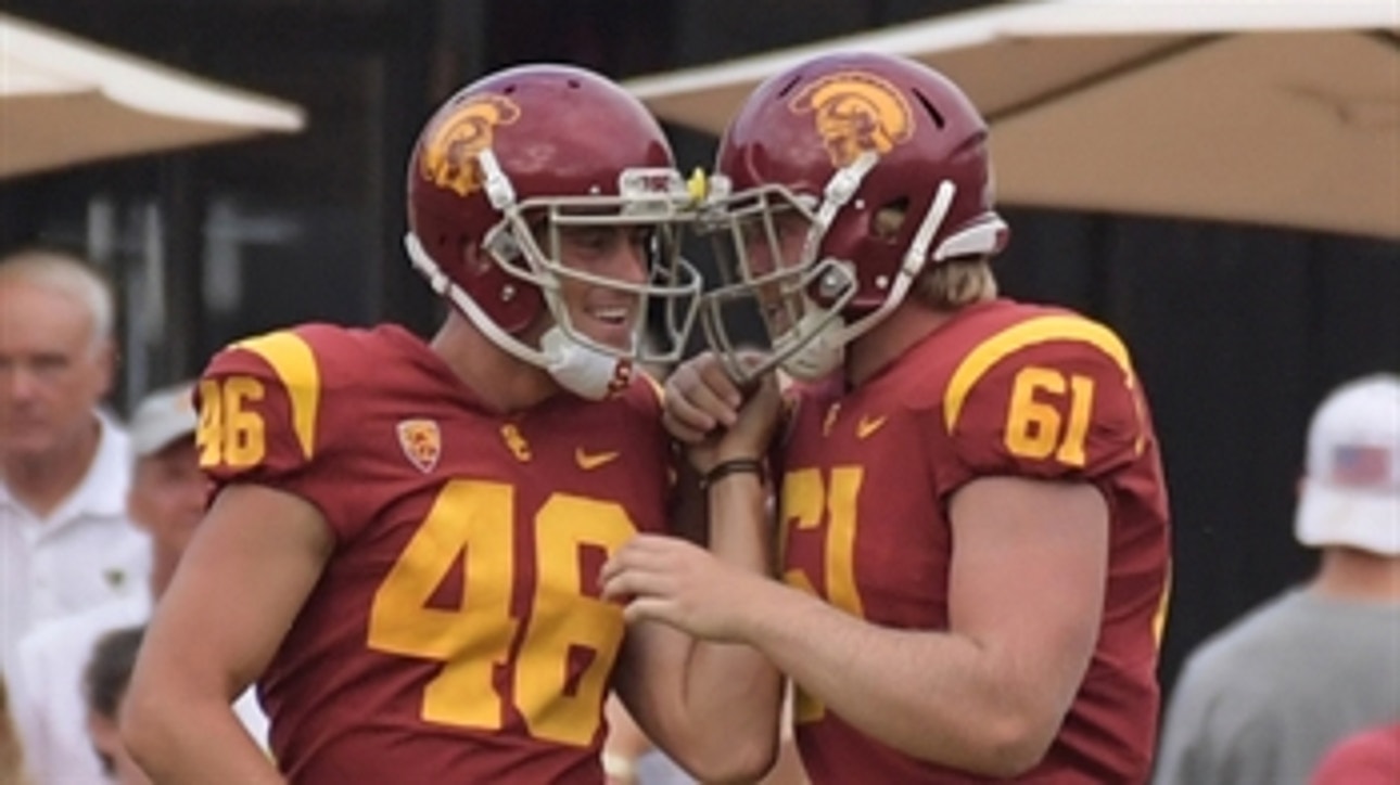 USC's Jake Olson opens up about his relationship with the team
